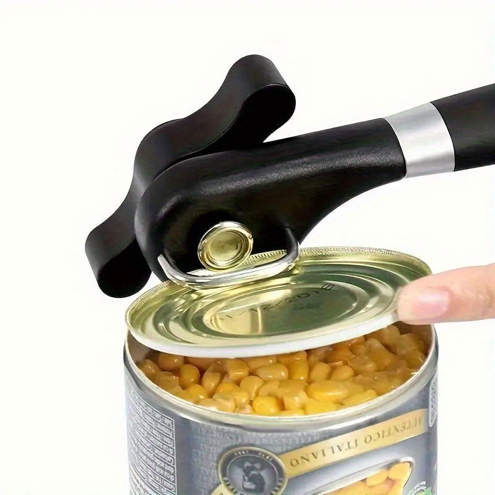 1pc Heavy-Duty Stainless Steel Manual Can Opener, Featuring an Adjustable And Non-Slip Handle - Suitable for Commercial And Residential Use, Equipped with a Lever Mechanism