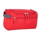 thumbnail image 2 of Neceser de viaje colgante para ducha con asa, bolsa de baño portátil para baño Rojo, 2 of 9