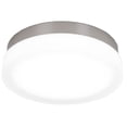 thumbnail image 2 of WAC Lighting Slice 11" 1-Light 3000K LED Round Aluminum Flush Mount in Nickel, 2 of 3