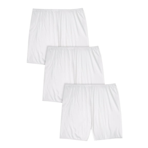 Comfort Choice Plus Size Cotton Bloomer 3-Pack