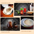 thumbnail image 6 of TekDeals 2 Pack Cotton Nut Milk Bag Reusable Food Strainer Brew Coffee Juice Cheese Cloth With Easy Open Drawstrings, 6 of 6
