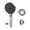 Silver suit, variant on MOMOJIA Handheld Shower Head 3 Sprays Models Wide Coverage Filtering Easy Installation