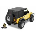 thumbnail image 1 of Bestop 58223-35 Soft Top Window Kit  For Trektop NX 56823; Includes Tinted Side and Rear Windows; Black Denim, 1 of 3
