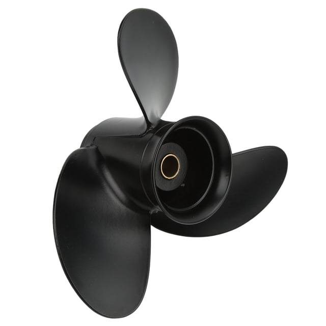 48-897618A10, Outboard Propeller Boat Prop 3 Blades 12 Splines 8 1/2x8 1/2in For 8-9.8HP Replacement For