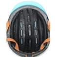 thumbnail image 6 of Kent Bicycles Unisex Adult Commuter Bike Helmet, Light Blue & Brown, Large, 6 of 7