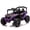 Purple, variant on Track Seven 24V Kids Ride on Car, Electric UTV with Remote Control, Bluetooth, Music, 4-Wheel Suspension, Anti-Collision Bar, 14.6" Wide Single Seat, 24V Ride on Toy Car for Boys Girls Aged 3+, Black