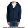 thumbnail image 2 of Sudadera Fruit of the Loom Talla G con Gorro Azul Marino, 2 of 4