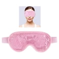 thumbnail image 1 of frío caliente para ojos la hinchazón ojos ojeras reutilizables con correa ajustable para viajes dormir relajación rosa Fernando Antifaz de Gel Portátil Frío Caliente, 1 of 7