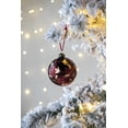 thumbnail image 2 of Set of 6 Christmas Ball Ornaments, Glass Decorative Hanging Ball Christmas Tree Ornaments for Holiday Party Decorations, D3.9", 2 of 9