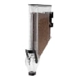 thumbnail image 2 of Met Lux 3 Gal Black Plastic Wall Mount Cereal Dispenser - 26 1/2" x 13 3/4" x 4" - 1 count box, 2 of 11