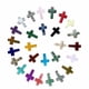 thumbnail image 1 of Cruces de cristal natural, artículos pequeños, juego de 12 piezas para joyería y decoración DIY, piedras naturales artesanales, regalos únicos para coleccionistas, accesorios espirituales de bolsillo, 1 of 9