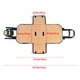 thumbnail image 3 of Portador de leña para leña, bolsa de transporte de madera de lona resistente, soporte portátil para leña para exteriores con asas para correa para el hombro, 3 of 5