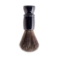 thumbnail image 4 of Brocha de afeitar para hombre, brocha para crema de afeitar, mango de PP negro, brocha de afeitar para salón de belleza, longitud de 4,3 pulgadas, 4 of 9