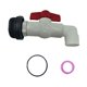 thumbnail image 2 of Válvula de control de PVC para grifo de barril, accesorios fáciles de usar, controlador a prueba de fugas Diámetro exterior 32 mm, 2 of 8