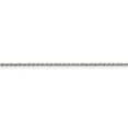 thumbnail image 2 of Primal Silver Sterling Silver 1.5mm Diamond-cut Rope Chain, 2 of 7
