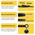 thumbnail image 3 of Collar para gatos Nuvuq Silicone Soft Comfortable Breakaway Black, 3 of 8