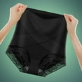 thumbnail image 4 of WMTBSRSW Women Shapewear Tummy Control Underwear High Waisted Girdle Lace Trim Body Shaper Butt Lifting Panties for Women, 4 of 6