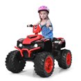 thumbnail image 5 of Topbuy 12V Electric Kids Quad ATV Ride on Car with LED Lights& Red, 5 of 6