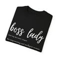thumbnail image 3 of Novelty Boss Lady Definition Everly Wife Girl Business Cute Name Everly Empowerment Daughter Women Gag Unisex Garment-Dyed T-shirt, 3 of 4