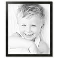 thumbnail image 2 of ArtToFrames 31" x 37" Honors Black with Silver Picture Frame, 31x37 inch Black Wood Poster Frame (WOM-5157), 2 of 7