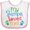 White and Pink, variant on Inktastic My Gampa Loves Me Boys Girls Boys or Girls Baby Bib