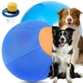thumbnail image 1 of Pelota de pastoreo Tychesy para perros, 45 cm, con funda Oxford y bomba, 1 of 6