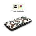 thumbnail image 2 of Head Case Designs Dog Breed Patterns 3 Dachshund Hybrid Case Compatible with Apple iPhone 13 Pro, 2 of 7