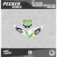 thumbnail image 2 of Kalair GFX Graphics Kit for Kawasaki KX125 POLISPORT RESTYLE (2003-2008) Pecker Series, 2 of 5