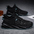 thumbnail image 1 of Zapatillas de running casual para exteriores ligeras Four Seasons Azul para hombre, 1 of 6