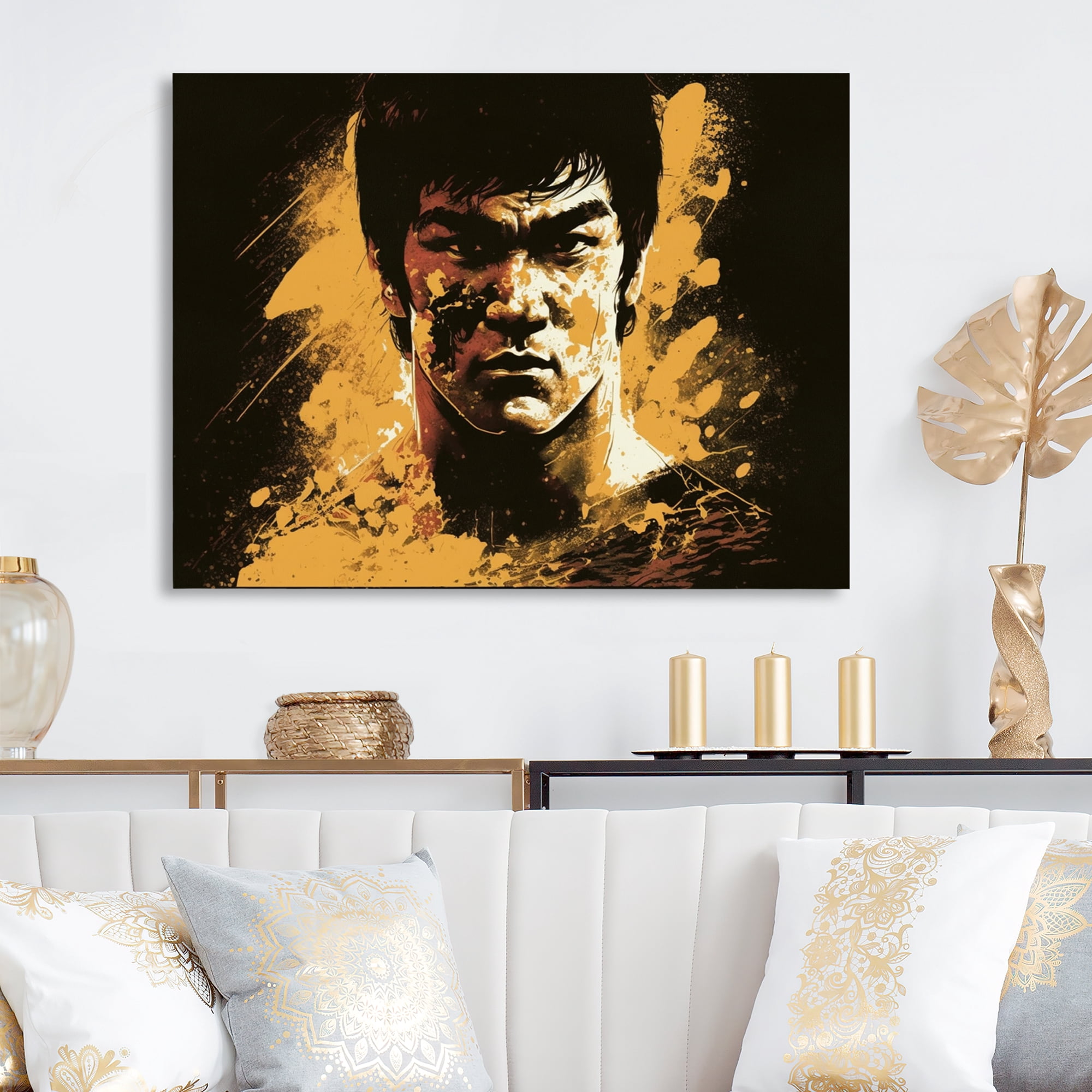 Designart Stunt Man II Canvas Wall Art