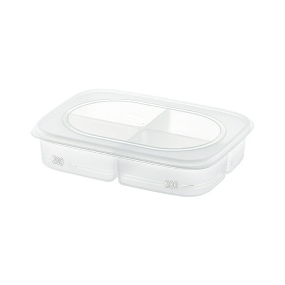 TIELUTT Bento Snack Boxes Reusable 4 Compartment Food Containers for School Work and Clear Reusable Sandwich Bags Cheese Bags Slider Sandwich Bags Silicone Food Storage Containers Unzipped Glass Zipp