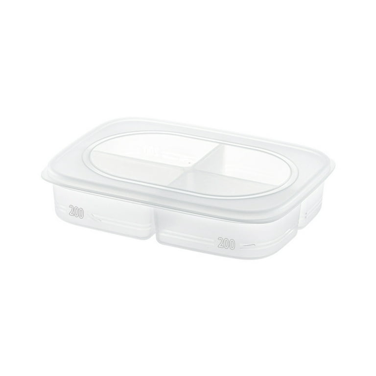 zttd bento snack boxes reusable 4 compartment food containers for