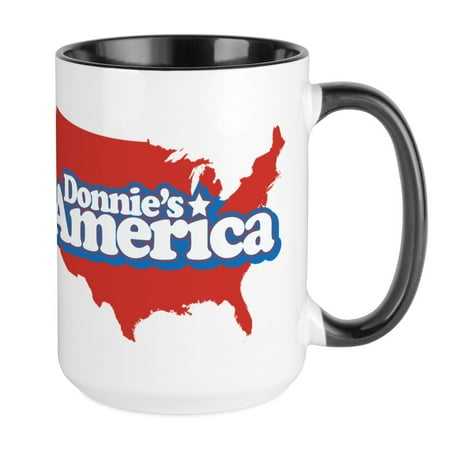

CafePress - Donnie s America Continent Large Mug - 15 oz Ceramic Large Mug