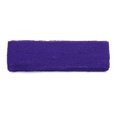 thumbnail image 2 of Purple Cotton Sports Headband Exercise Sweatband Elastic Stretch Head Protector, 2 of 3
