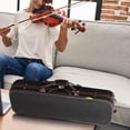 thumbnail image 1 of Caso de violín Portable Oxford Oxford Tapo Improiector de almacenamiento de violín Caja de instrumentos musicales para jugadores amantes musicales 73x24x13cm, 1 of 8