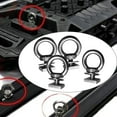 thumbnail image 6 of Dickly 4 Pieces Heavy Duty Eye Bolt Tie Down Rings Roof Luggage Rack Expansion, 6 of 9