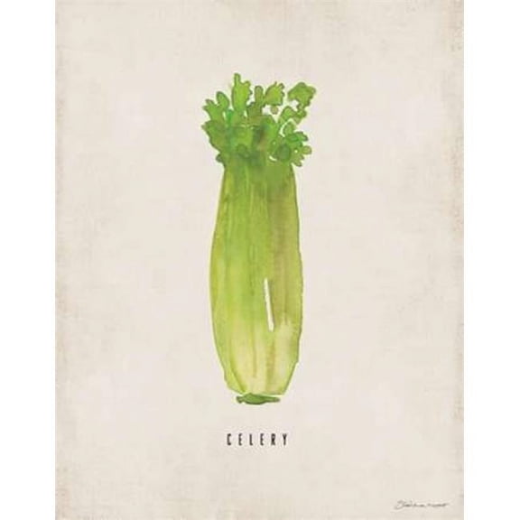 Celery Poster Print by Stephanie Marrott