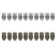 thumbnail image 1 of 20 Piezas De Bronce De Aleación De Plata Búho Forma Colgantes Para La Fabricación De Joyas Baoblaze Colgante de joyería de moda, 1 of 8