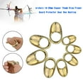thumbnail image 1 of Archery 21mm Copper Thumb Ring Finger Guard Protector Gear Bow Hunting, 1 of 9
