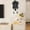 Black, variant on Cuckoos Clock,Vintage Style Wall Mount Cuckoos Clock with Hourly Chime Function,Versatile Household Classic Bird Clock Decoration,Suitable for Cafes,Bedroom and Restaurant