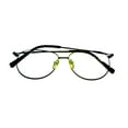 thumbnail image 4 of Fila Mens Black Aviator Ophthalmic Stainless Steel Metal Frame VF9988 531. 56mm, 4 of 9