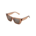 thumbnail image 2 of Foster Grant Women's Cali Blue Cateye Sunglasses Beige, 2 of 3