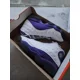 thumbnail image 3 of Ni - ke New SZ 9.5 Ni - ke Air Jordan Retro 13 XIII Lakers White Court Purple 414571-105, 3 of 5