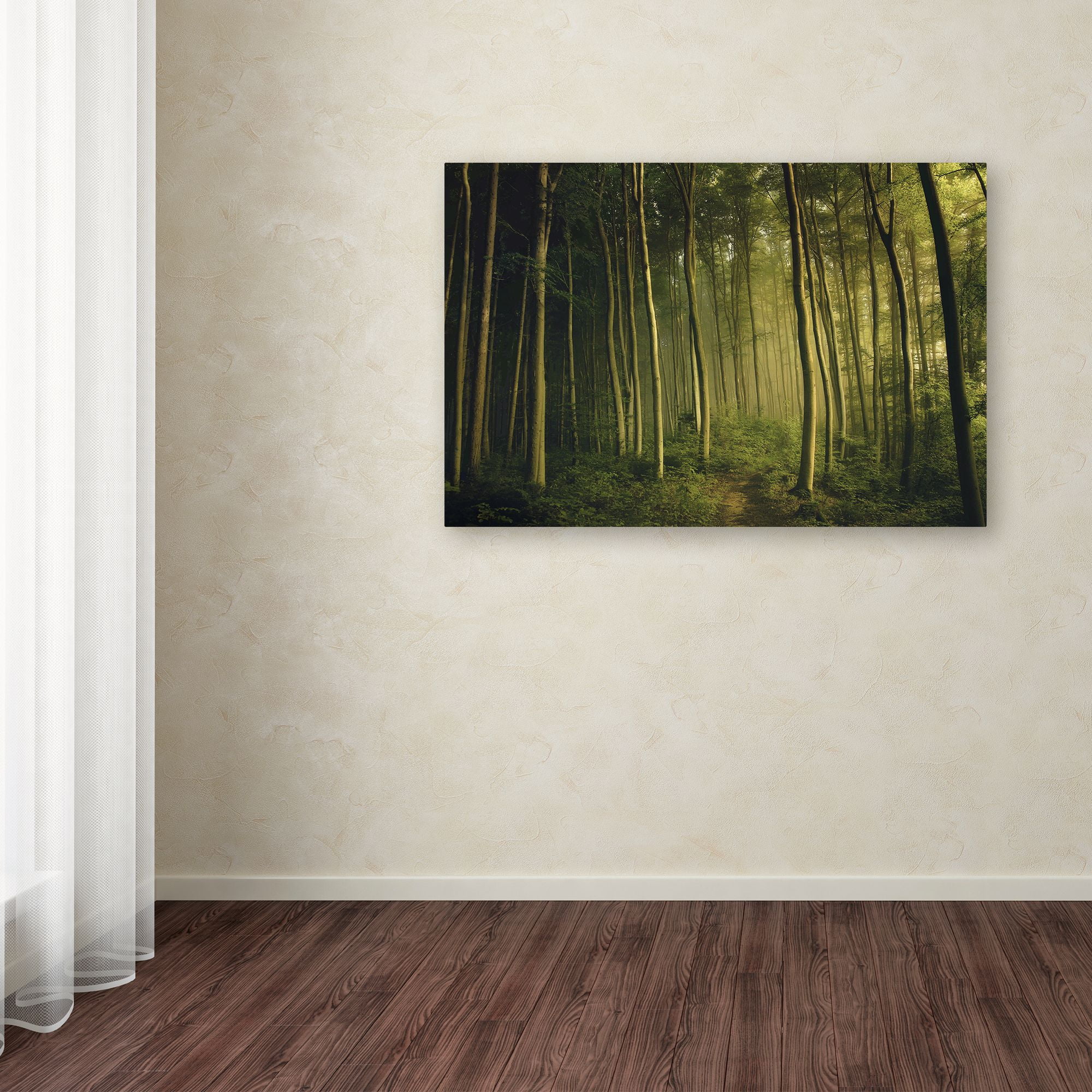 Norbert Maier 'On My Own' Canvas Art