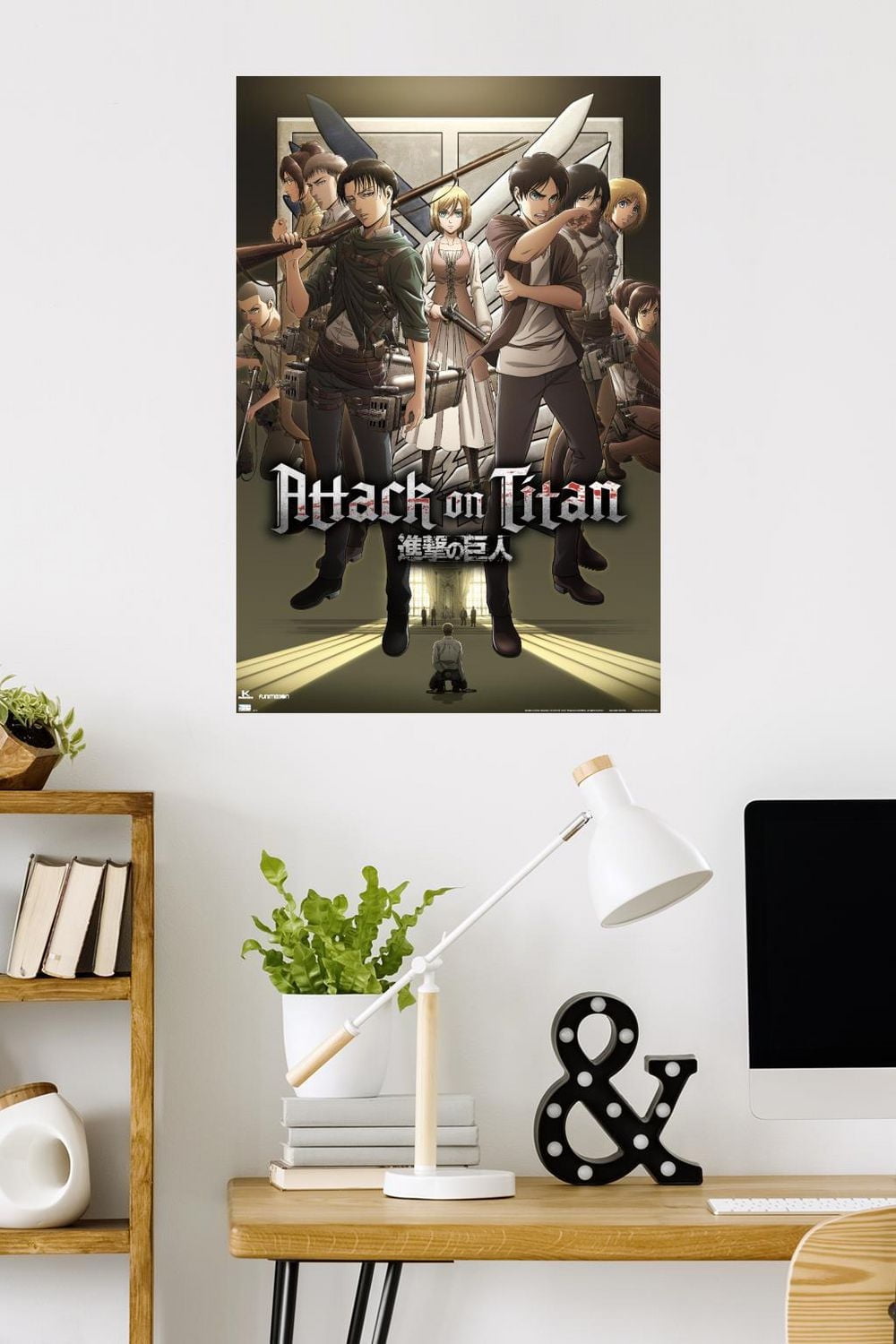 Attack on Titan: Season 3 - Group Wall Poster, 22.375" x 34"
