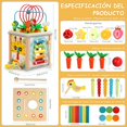 thumbnail image 3 of 10 en 1 Juguetes para Bebe,Juguetes Montessori,Juguetes para Clasificar Formas,Juguetes Didacticos para Niños y Niñas., 3 of 5