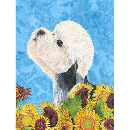 Caroline's Treasures Dandie Dinmont Terrier 2-Sided Garden Flag