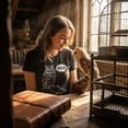 thumbnail image 4 of Womens Whom Owl T Shirt Funny Grammar Nerd Sarcastic Graphic Novelty Tee Womens Graphic Tees, 4 of 9