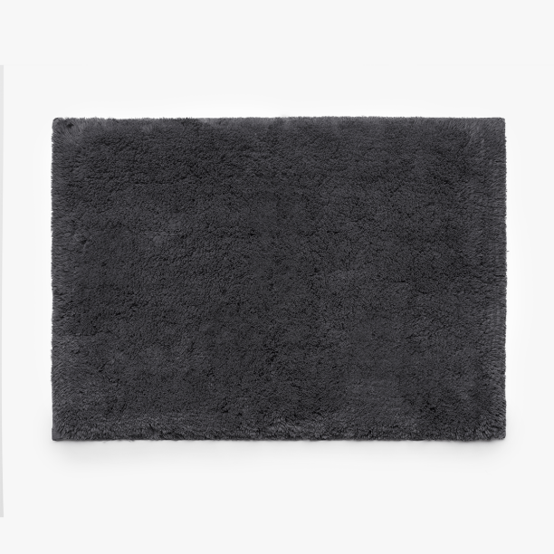 Under The Canopy Organic Cotton Bath Rugs, Charcoal, 17x24 Walmart