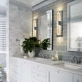 thumbnail image 4 of Crystal LED Modern Indoor Wall Lamp Bathroom Crystal Light Fixture Bedroom Living Room 3000K, 4 of 6